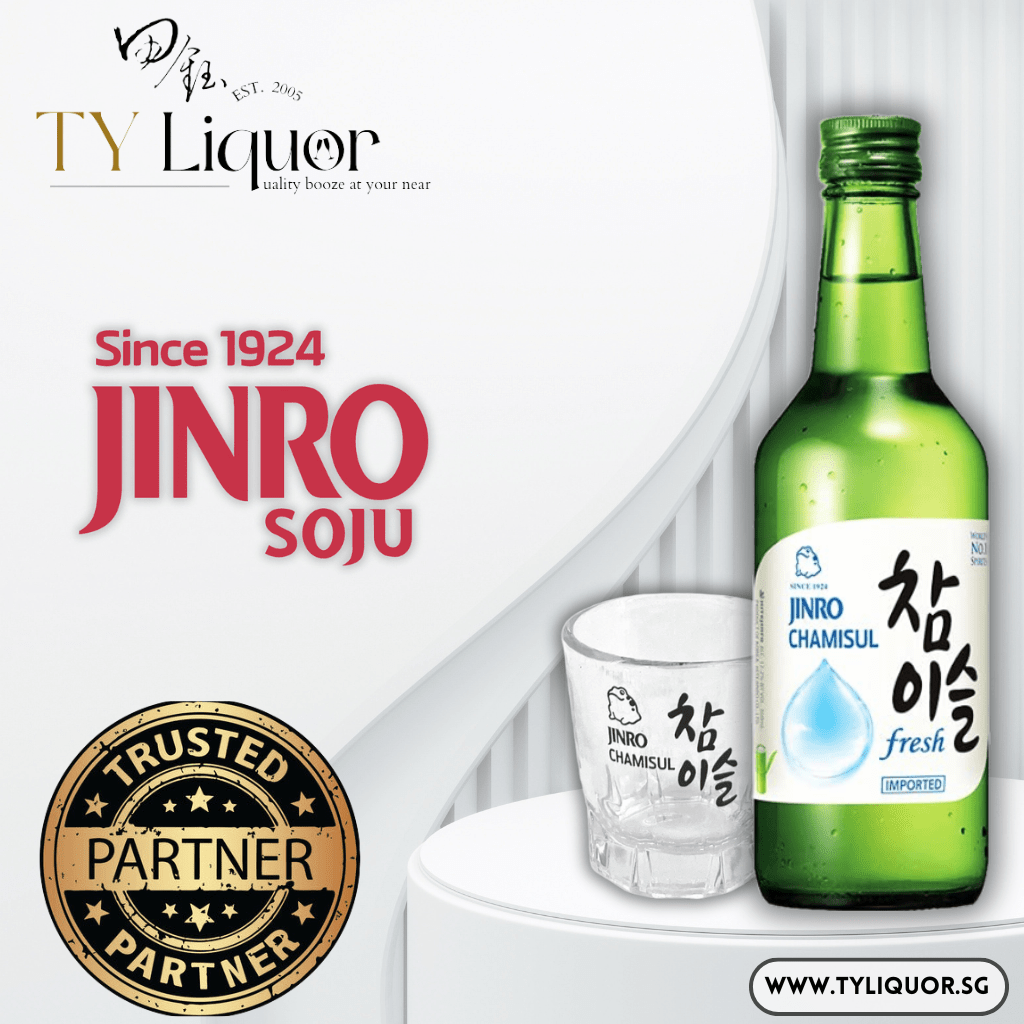 Jinro Chamisul Fresh Soju - 20x360ml