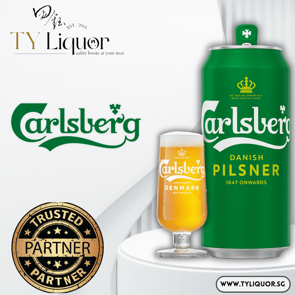 (2 Cartons) Carlsberg Can (Green Tab), 48x490ml