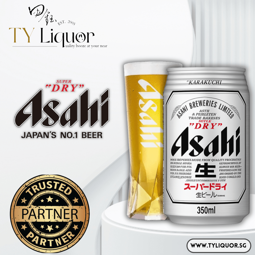 Asahi Super Dry Can, 24x350ml