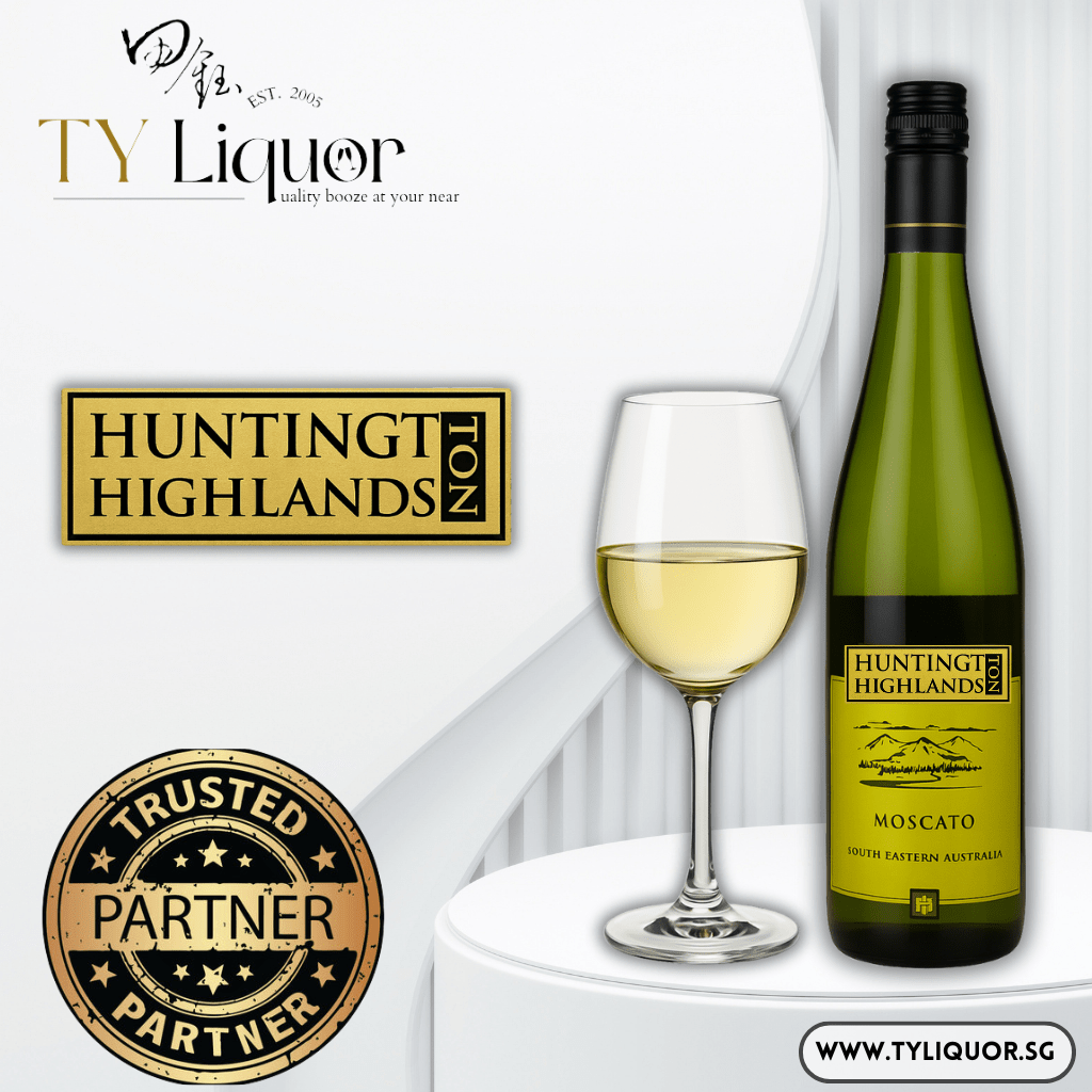 [2022 Vintage] Huntington Highlands Moscato 750ml (Bundle of 6)
